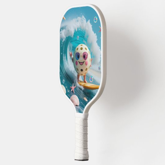 Ocean Breeze Pickleball – Schattige Surf & Zeesche Pickleball Paddle (Links)