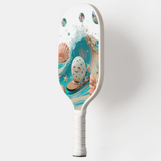 Ocean Breeze Pickleball – Schattige Surf & Zeesche Pickleball Paddle (Links)