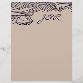 Ocean Breeze | Rustieke strand DIY-enveloppen voer Flyer