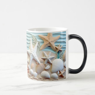 Ocean Breeze Seashell Mok