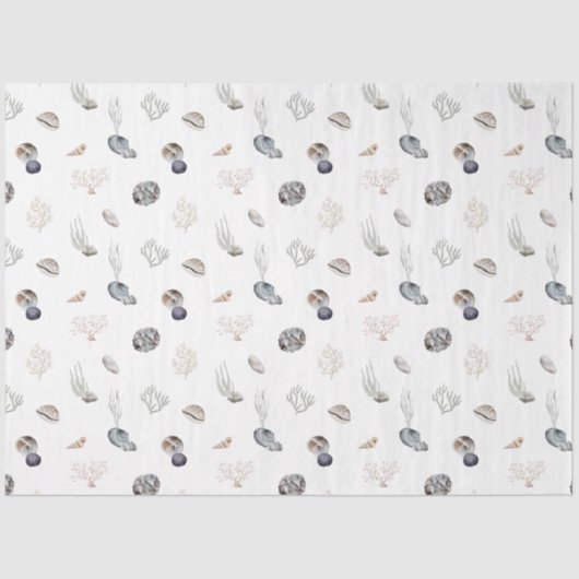 Ocean Breeze-serie ontwerp 2 Tissuepapier (Voorkant)