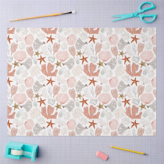 Ocean Breeze-serie ontwerp 3 Tissuepapier (Craft)