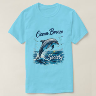 Ocean Breeze Society Dolfijn T-shirt