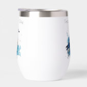 Ocean Breeze: Waterverf Zeemeeuw (Rechts)