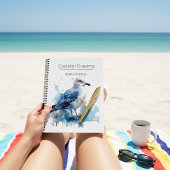 Ocean Breeze: Waterverf Zeemeeuw Notitieboek