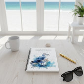 Ocean Breeze: Waterverf Zeemeeuw Notitieboek