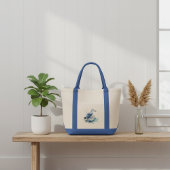 Ocean Breeze: Waterverf Zeemeeuw Tote Bag