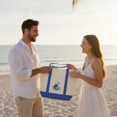 Ocean Breeze: Waterverf Zeemeeuw Tote Bag