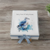 Ocean Breeze: Waterverf Zeemeeuw Tri-Blend Shirt