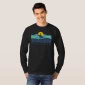 Ocean Breeze zet een geest in bij de gemakkelijke  T-shirt (Voorkant volledig)