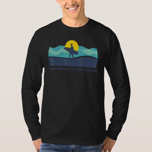 Ocean Breeze zet een geest in bij de gemakkelijke  T-shirt (Voorkant)