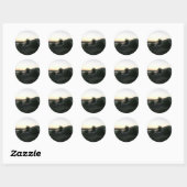 Ocean Breezes Ronde Sticker (Vel)
