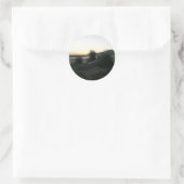 Ocean Breezes Ronde Sticker (Tas)