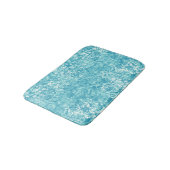 Ocean Bubbles and Currents, Blue Bath Mat (Gekanteld)