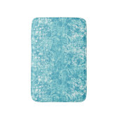 Ocean Bubbles and Currents, Blue Bath Mat (Voorkant Verticaal)