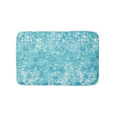 Ocean Bubbles and Currents, Blue Bath Mat (Voorkant)