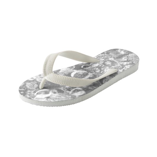 Ocean Bubbles & Curents Kinder, Volwassenen van Te Kinder Teenslippers (Schuin)