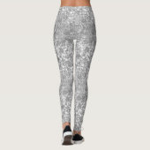 Ocean Bubbles & Currents Grey Leggings (Achterkant)