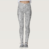 Ocean Bubbles & Currents Grey Leggings (Voorkant)