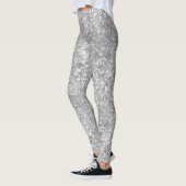 Ocean Bubbles & Currents Grey Leggings (Links)