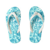 Ocean Bubbles & Currents Kinder Paar of Teenslippe Teenslippers (Voetbed)
