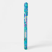 Ocean Bubbles: Maximalist Art iPhone Hoesje (Rechterkant)