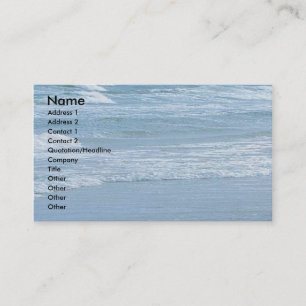 Ocean Business Profile Card Visitekaartje