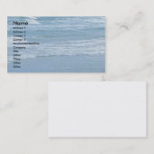 Ocean Business Profile Card Visitekaartje (Voorkant / Achterkant)