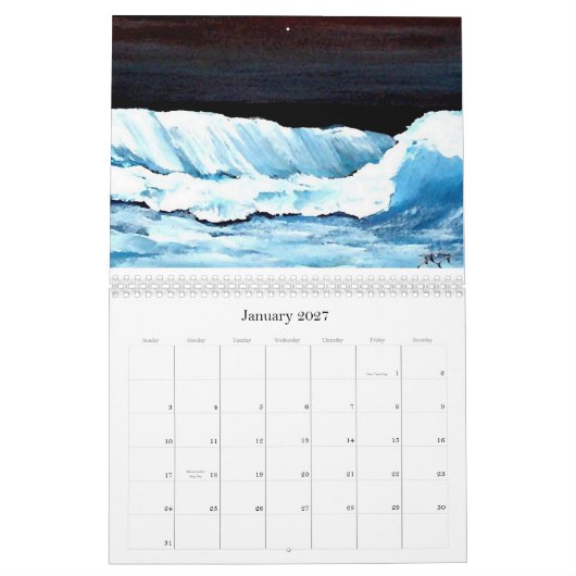 Ocean Calendar door CricketDiane Kalender (Jan 2027)