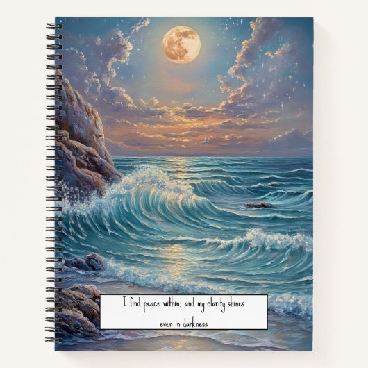 Ocean Calm Journal Notitieboek (Voorkant)