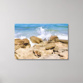 Ocean Canvas wall decor Rocky beach (Voorkant)