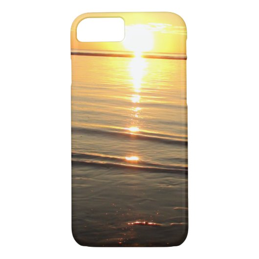 Ocean Cape Cod Sunset Water Waves Reflection Case-Mate iPhone Case (Achterkant)