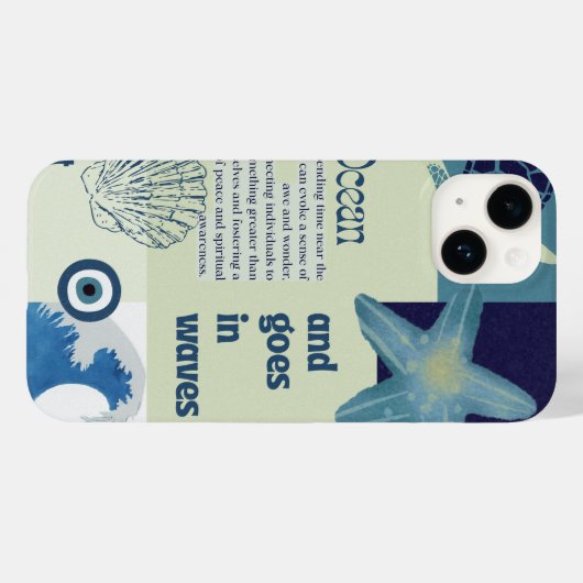 ocean Case-Mate iPhone case (Achterkant (horizontaal))
