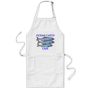 OCEAN CATCH CAFE - Vers Lang Schort