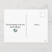 Ocean Cats Valentijn/Jubileum Greeting Briefkaart (Achterkant)