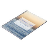 Ocean Celebration of Life Memorial Guest Book Notitieboek (Linkerzijde)