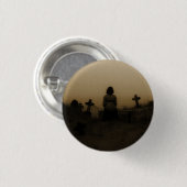 Ocean cemetery ronde button 3,2 cm (Voorkant /achterkant)