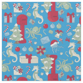 ocean christmas octopus mailbox santa jellyfish stof