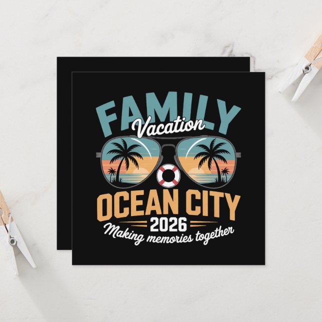 Ocean City Beach (Voorkant / Achterkant in situ)