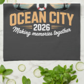 Ocean City Beach Theedoek (Gevouwen)