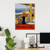  Ocean City, bewerken van tekst, Poster (Thuiskantoor)