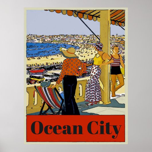  Ocean City, bewerken van tekst, Poster (Voorkant)