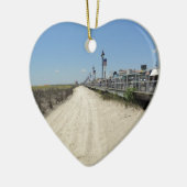 Ocean city Boardwalk Keramisch Ornament (Links)