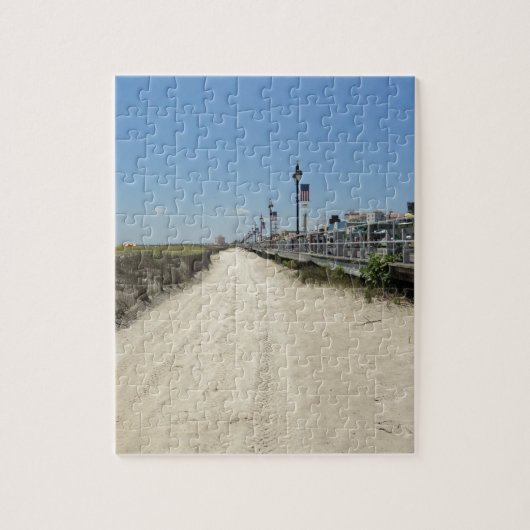 Ocean city Boardwalk Legpuzzel (Verticaal)