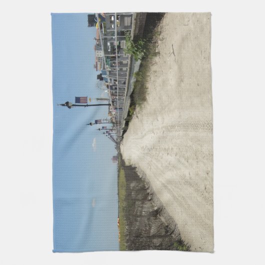 Ocean city Boardwalk Theedoek (Verticaal)