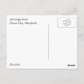 Ocean City, Briefkaart van Maryland (Achterkant)