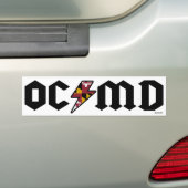 Ocean City Bumpersticker OCMD (Op auto)