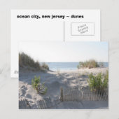 Ocean City Dunes Briefkaart (Voorkant / Achterkant)