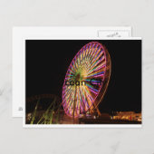 Ocean City ferris Briefkaart (Voorkant / Achterkant)