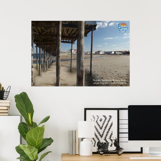 Ocean City Inlet Poster (Thuiskantoor)